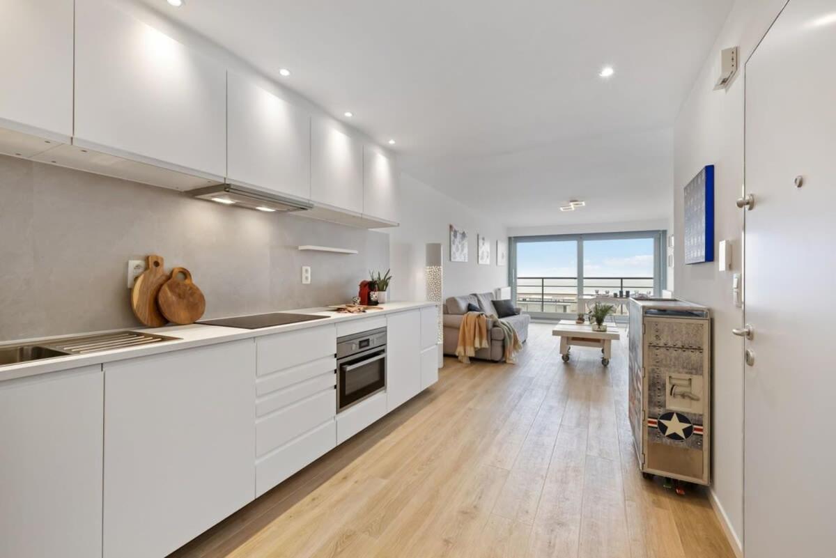 Huswell - Apartment With Frontal Sea View In Knokke Kültér fotó